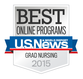 U.S. News Best Online Grad Nursing Programs 2015 Banner