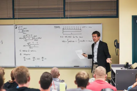 professor teaching