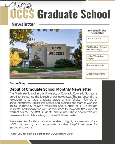 grad school newsletter image