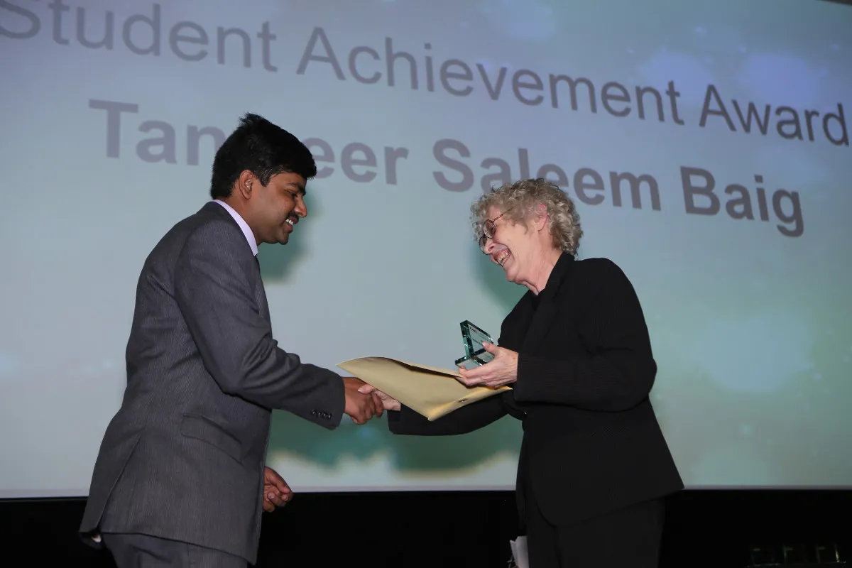  2016 Student Achievement Award Recipient - Tanweer Saleem Baig