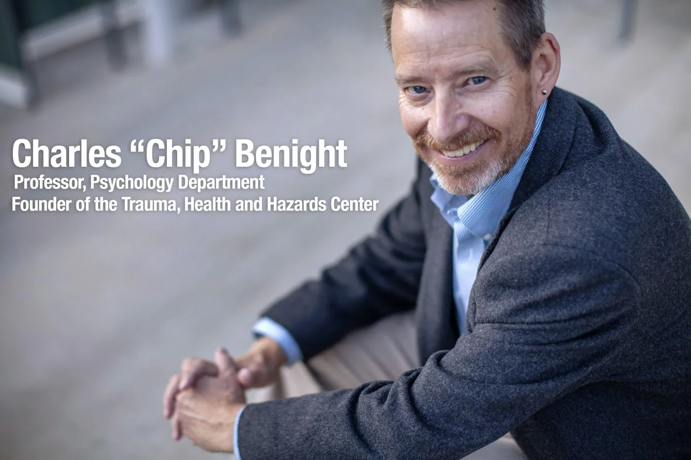  Faculty profile: Helping people survive trauma drives Charles “Chip” Benight 